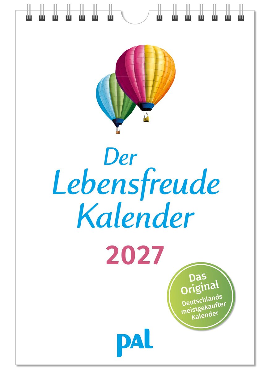 Auf diesem Bild sehen Sie das Produktbild 1 f�r DER LEBENSFREUDE-KALENDER 2027