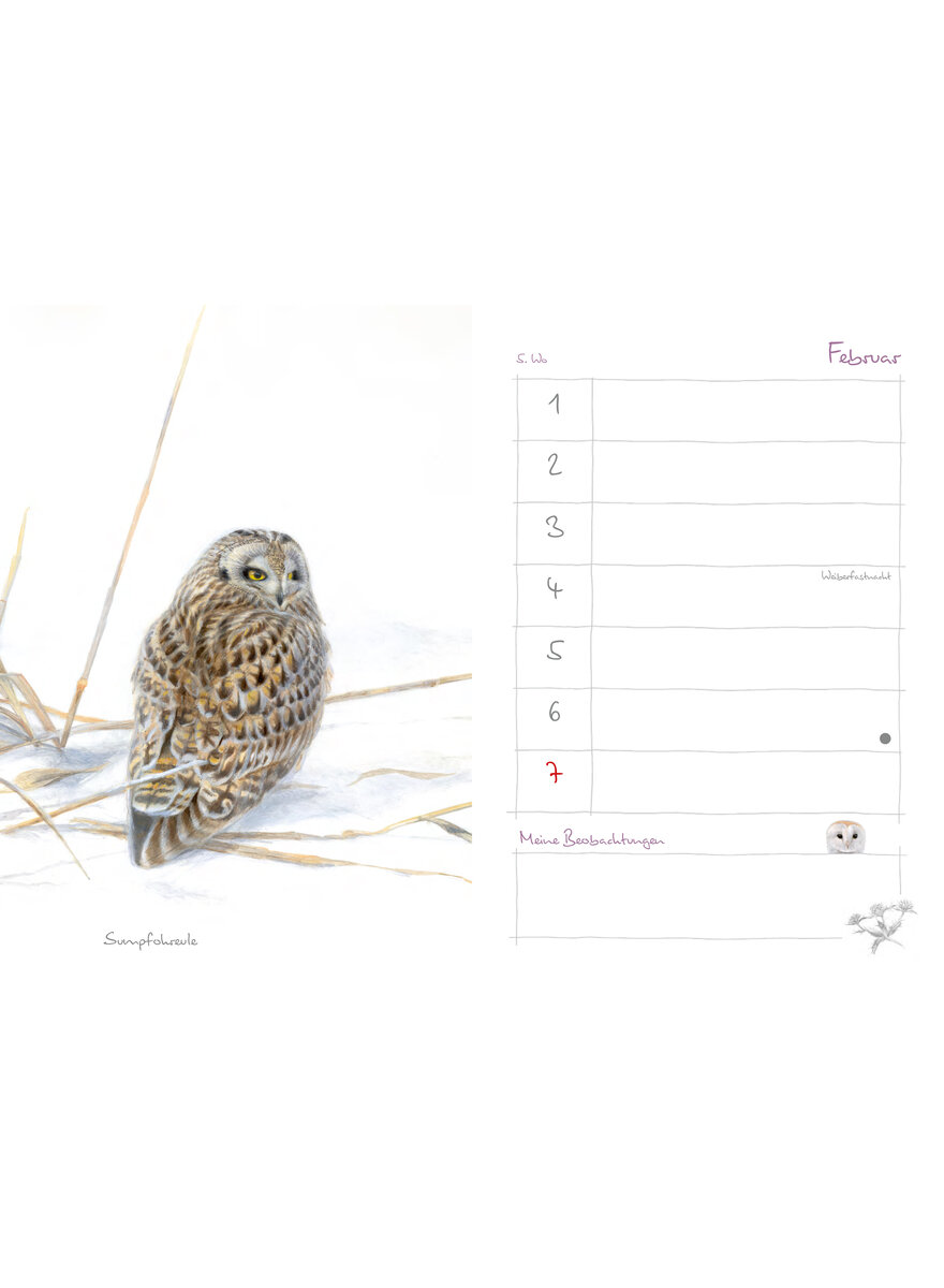 Auf diesem Bild sehen Sie das Produktbild 3 f�r MEIN NATURKALENDER 2027 - CHRISTOPHER SCHMIDT