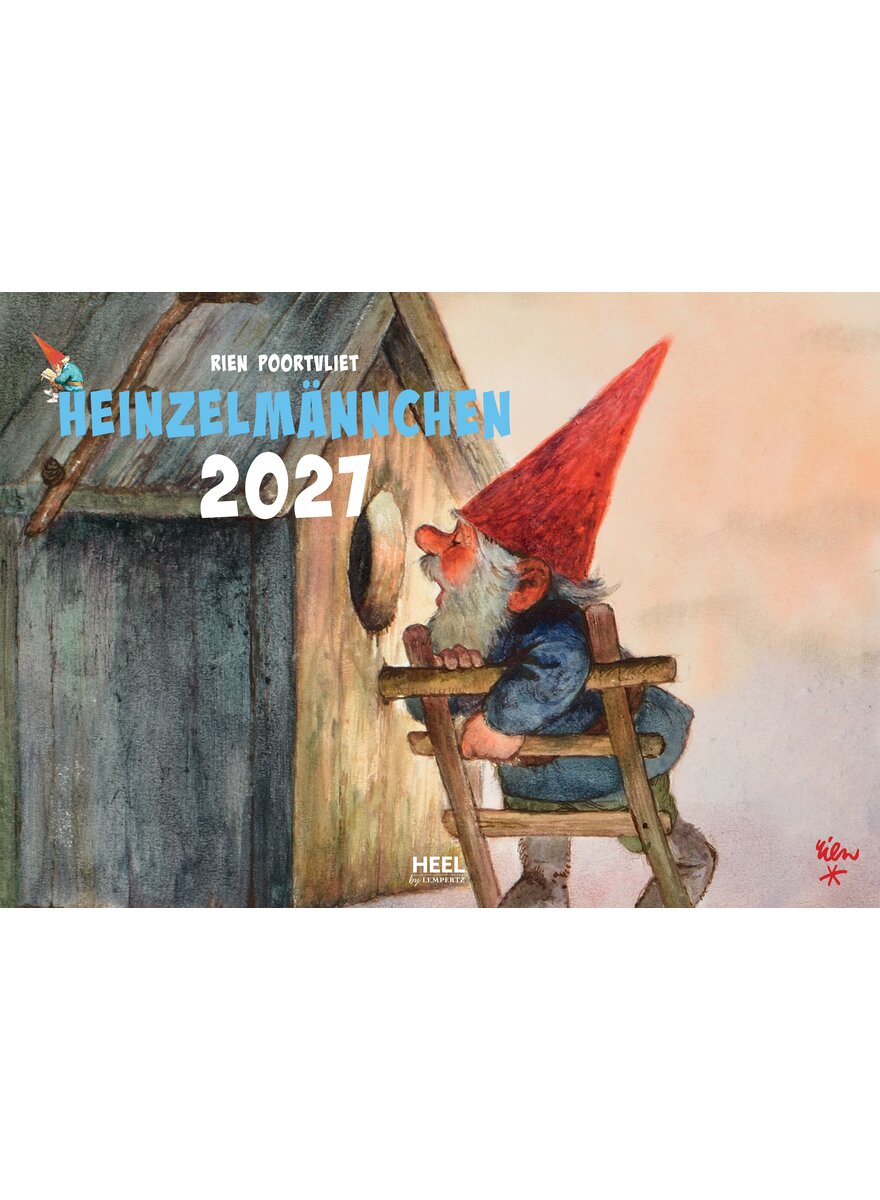 Auf diesem Bild sehen Sie das Produktbild 1 f�r KALENDER HEINZELM�NNCHEN 2027 - RIEN POORTVLIET