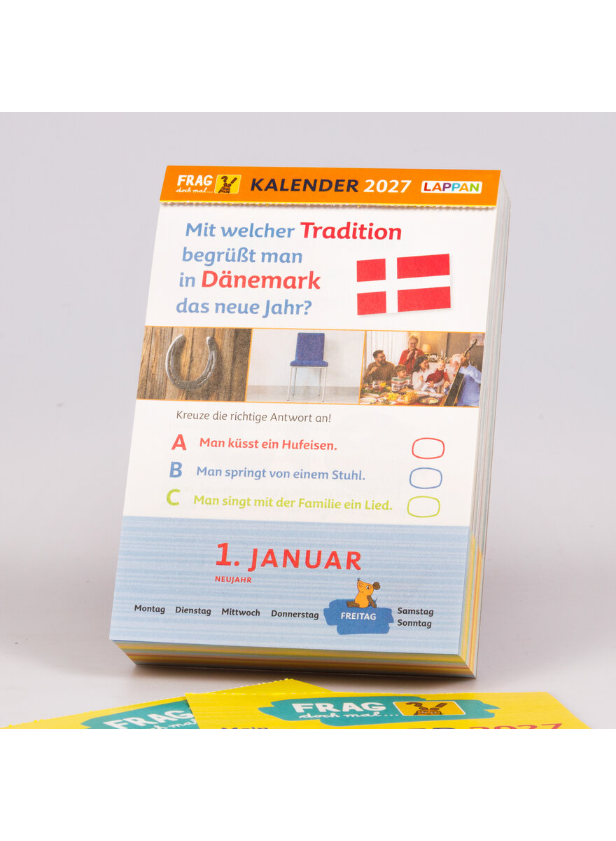 Auf diesem Bild sehen Sie das Produktbild f�r 5 KALENDER FRAG DOCH MAL DIE MAUS 2027 -