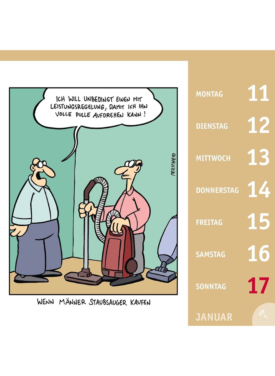 Auf diesem Bild sehen Sie das Produktbild 3 f�r PERSCHEID POSTKARTENKALENDER 2027 -