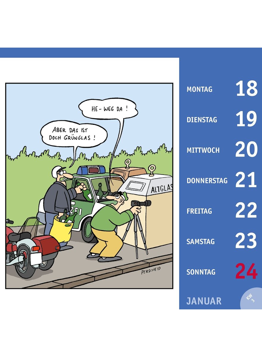 Auf diesem Bild sehen Sie das Produktbild 4 f�r PERSCHEID POSTKARTENKALENDER 2027 -
