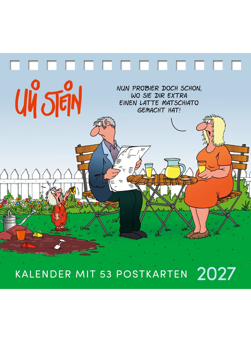 Auf diesem Bild sehen Sie das Produktbild 1 f�r ULI STEIN POSTKARTENKALENDER 2027 -
