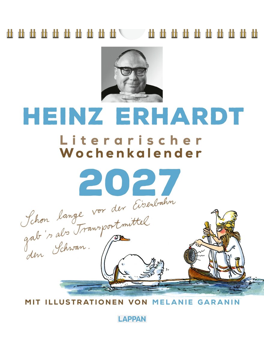 Auf diesem Bild sehen Sie das Produktbild 1 f�r HEINZ ERHARDT LITERARISCHER WOCHENKALENDER 2027 -