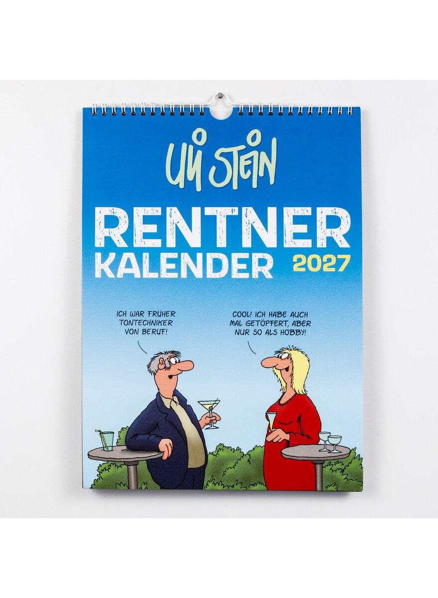 Auf diesem Bild sehen Sie das Produktbild 1 f�r ULI STEIN RENTNERKALENDER 2027