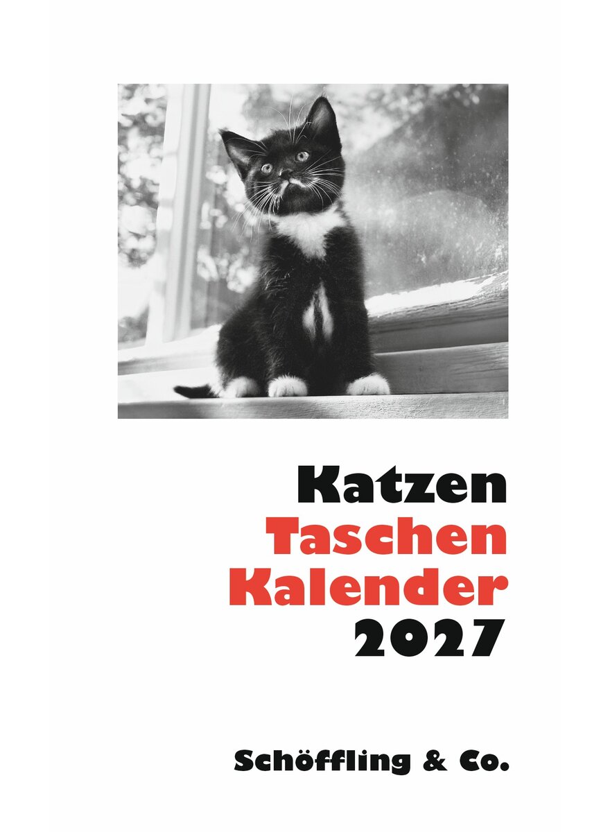 Auf diesem Bild sehen Sie das Produktbild 1 f�r KATZEN TASCHENKALENDER 2027 -