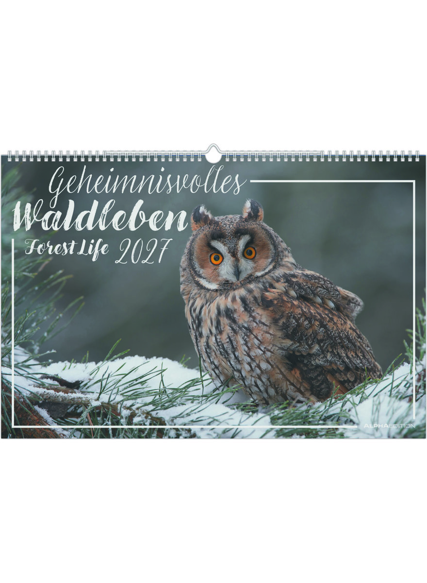 Auf diesem Bild sehen Sie das Produktbild 1 f�r KALENDER GEHEIMNISVOLLES WALDLEBEN 2027 -