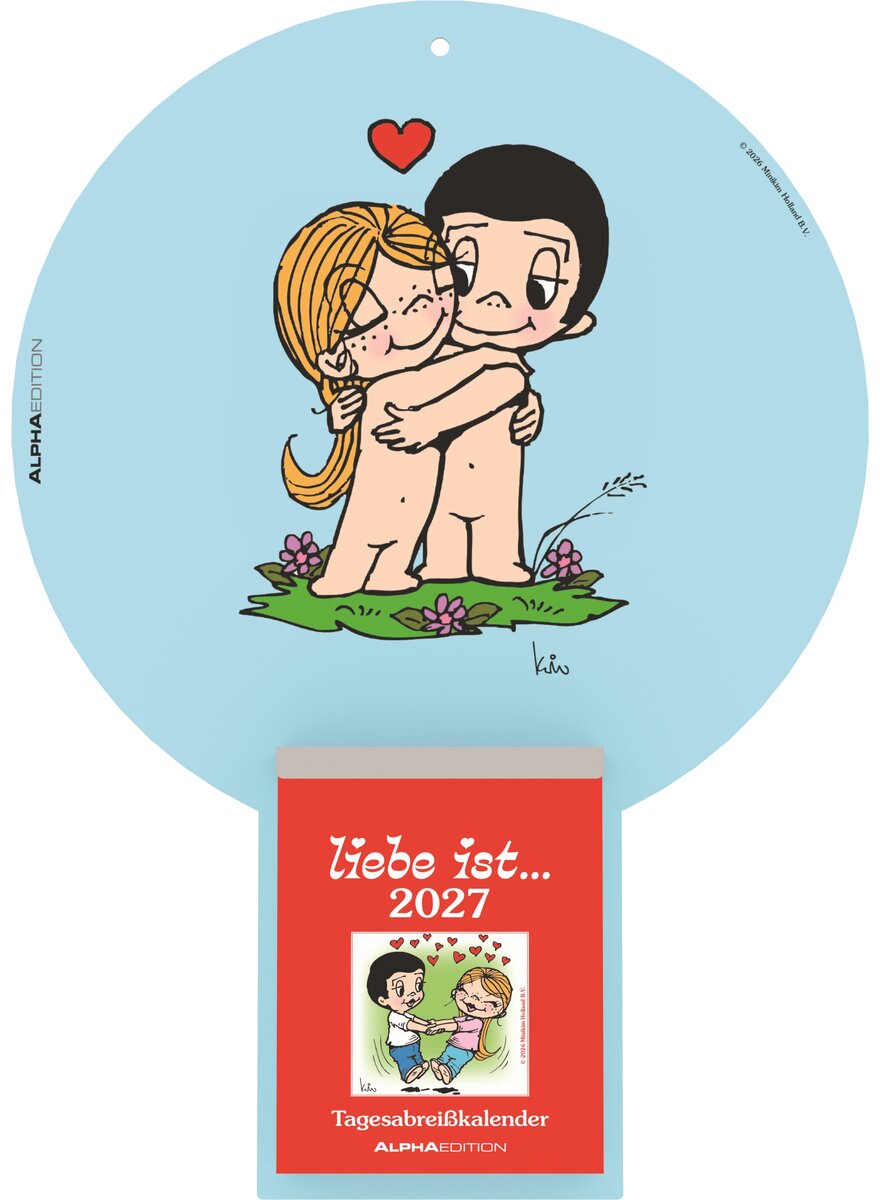 Auf diesem Bild sehen Sie das Produktbild 1 f�r TAGESABREI�KALENDER LIEBE IST 2027 -