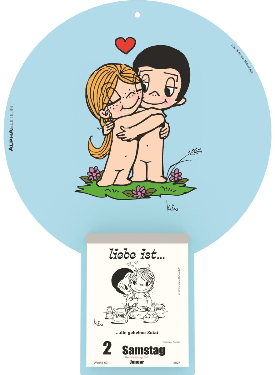 Auf diesem Bild sehen Sie das Produktbild 2 f�r TAGESABREI�KALENDER LIEBE IST 2027 -