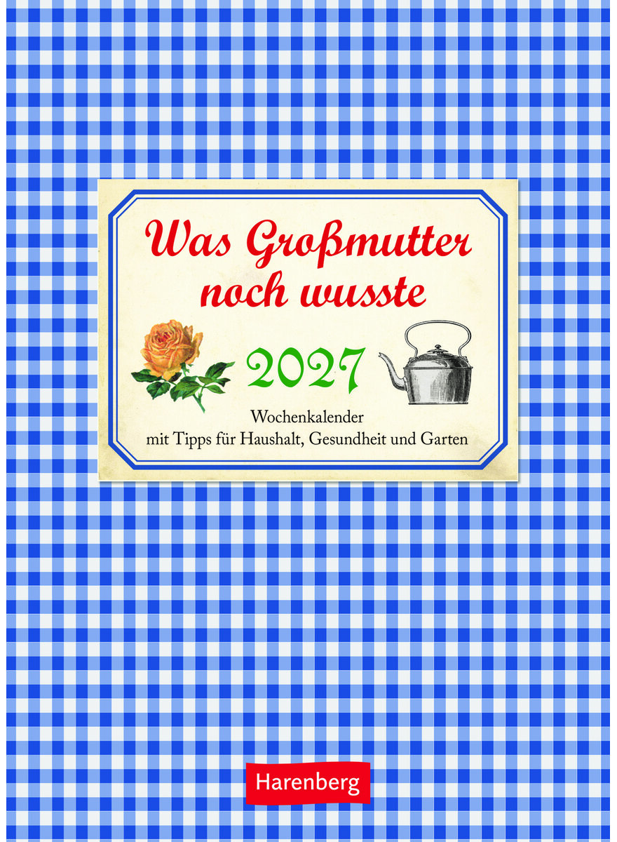 Auf diesem Bild sehen Sie das Produktbild 1 f�r KALENDER WAS GRO�MUTTER NOCH WUSSTE 2027 -