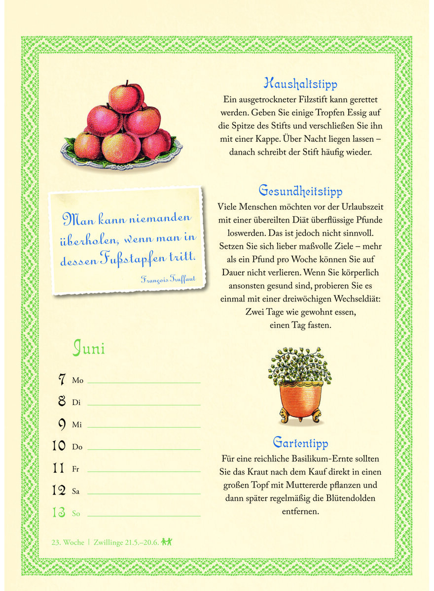 Auf diesem Bild sehen Sie das Produktbild 2 f�r KALENDER WAS GRO�MUTTER NOCH WUSSTE 2027 -