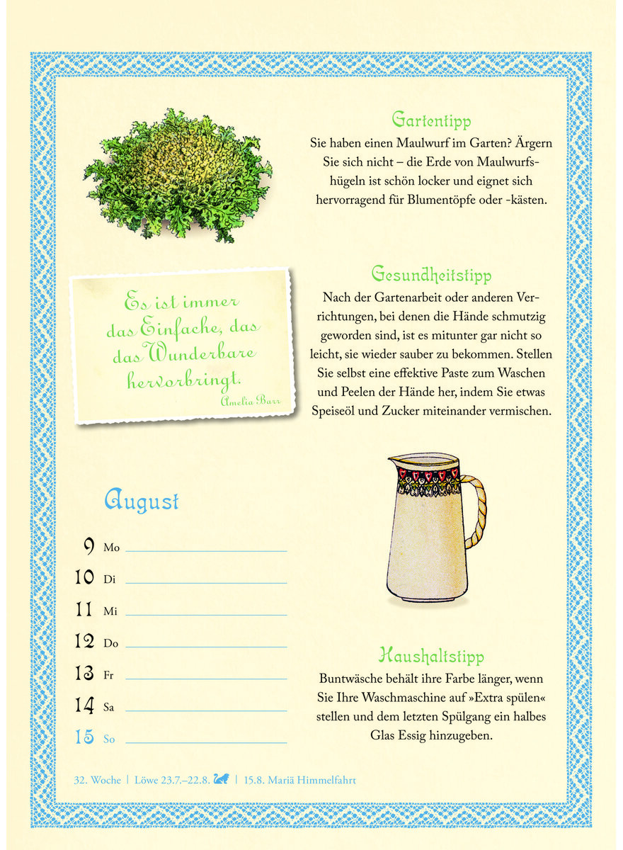 Auf diesem Bild sehen Sie das Produktbild f�r 5 KALENDER WAS GRO�MUTTER NOCH WUSSTE 2027 -