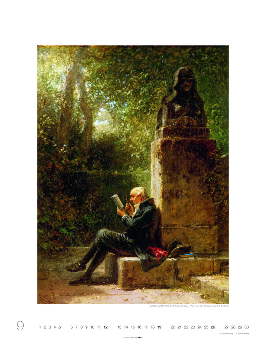 Auf diesem Bild sehen Sie das Produktbild 4 f�r KALENDER CARL SPITZWEG 2027 -
