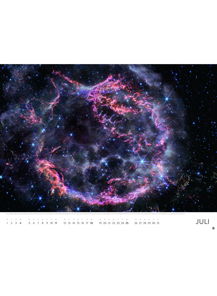 Auf diesem Bild sehen Sie das Produktbild 2 f�r KALENDER DAS UNIVERSUM 2027 -