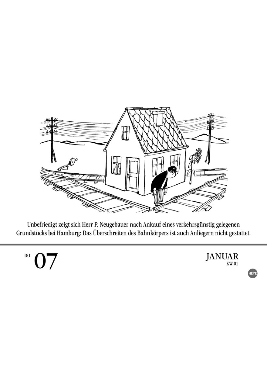 Auf diesem Bild sehen Sie das Produktbild 2 f�r LORIOT TAGESABREI�KALENDER 2027 -