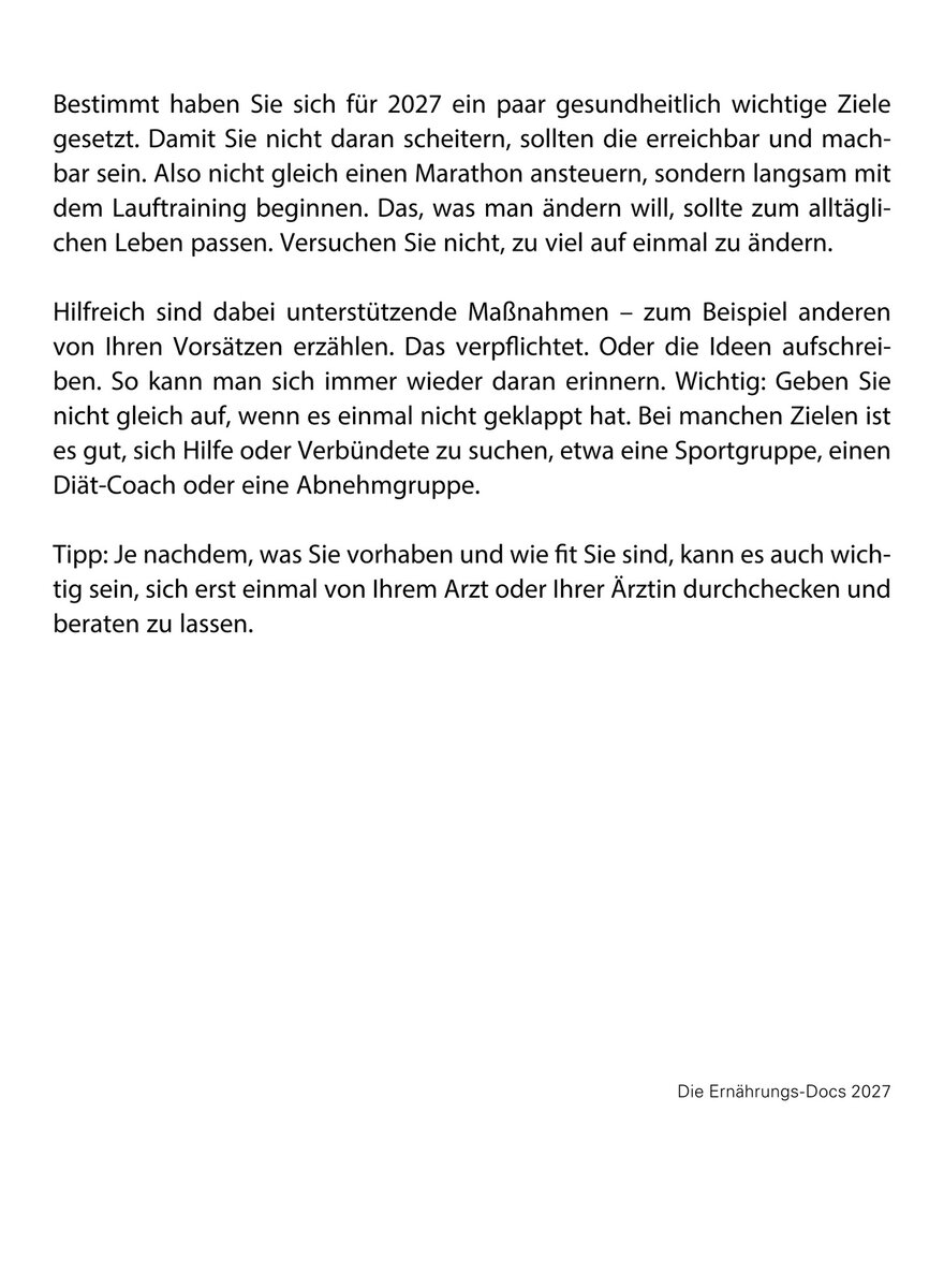 Auf diesem Bild sehen Sie das Produktbild f�r 5 KALENDER DIE ERN�HRUNGS-DOCS - GESUND DURCH DAS JAHR 2027