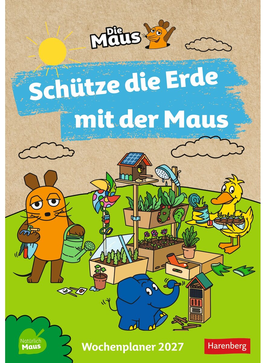 Auf diesem Bild sehen Sie das Produktbild 1 f�r KALENDER SCH�TZE DIE ERDE MIT DER MAUS 2027 -