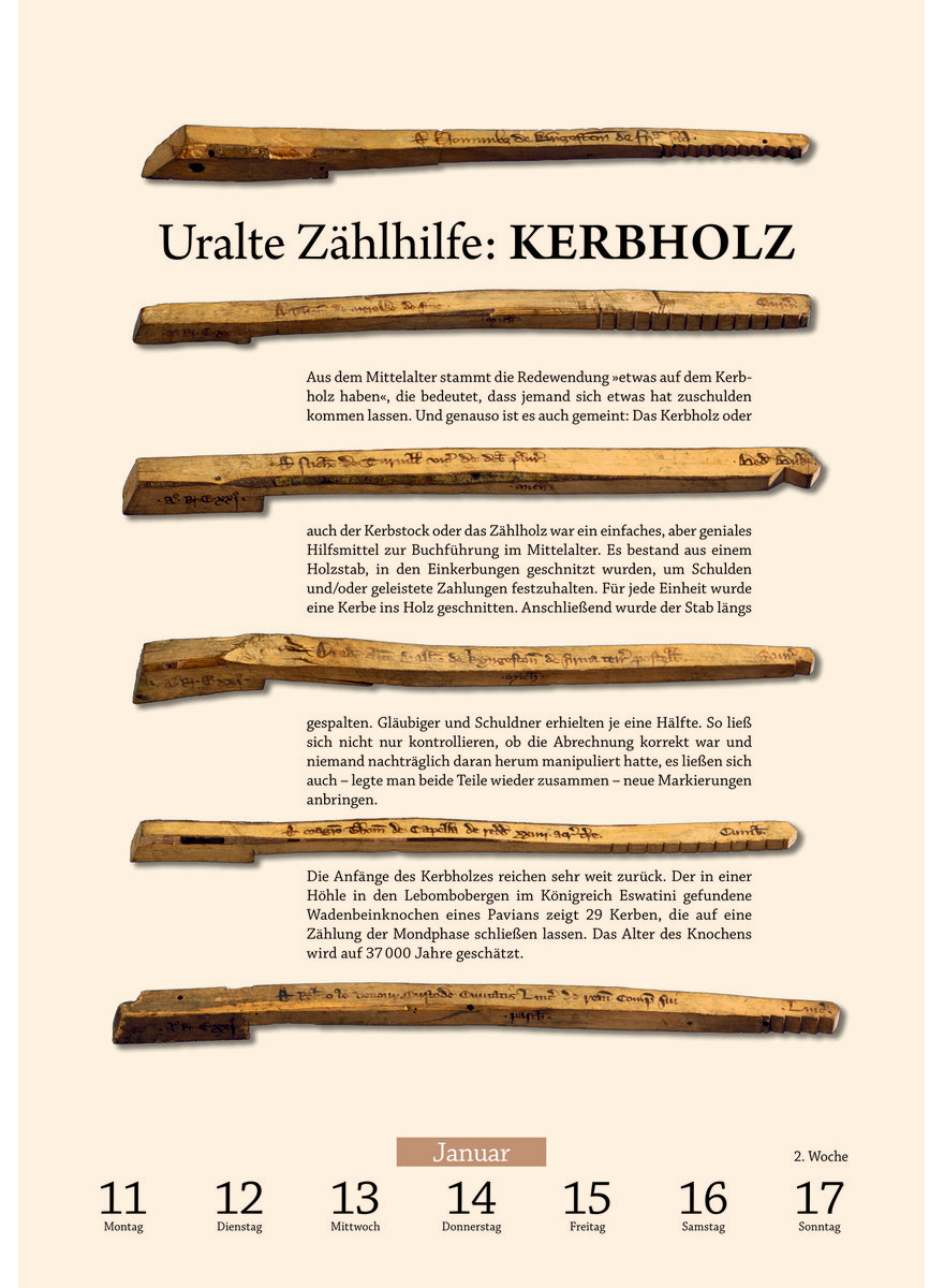 Auf diesem Bild sehen Sie das Produktbild 4 f�r KALENDER SPIEGEL GESCHICHTE GEISTESBLITZE 2027 -