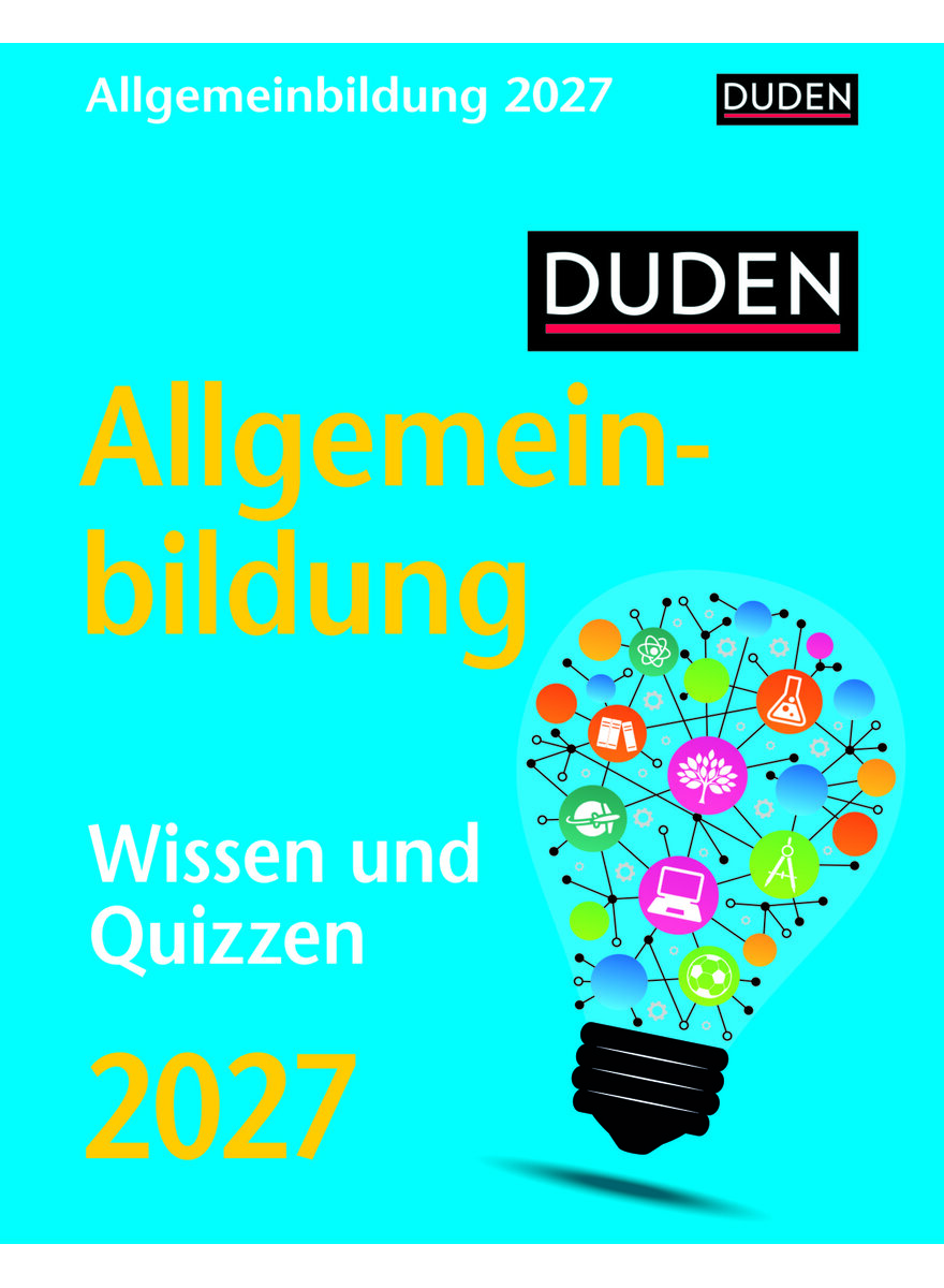 Auf diesem Bild sehen Sie das Produktbild 1 f�r KALENDER ALLGEMEINBILDUNG 2027