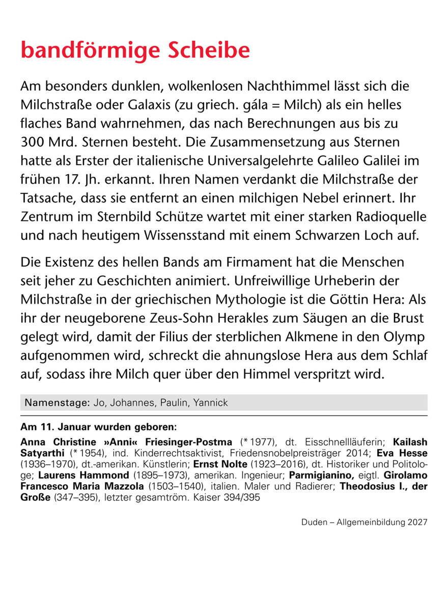 Auf diesem Bild sehen Sie das Produktbild 4 f�r KALENDER ALLGEMEINBILDUNG 2027