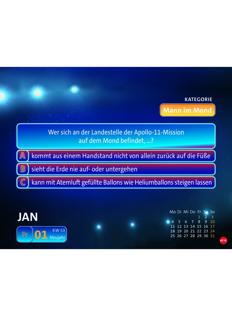 Auf diesem Bild sehen Sie das Produktbild 2 f�r TAGESABREI�KALENDER WER WEISS DENN SOWAS? 2027 -