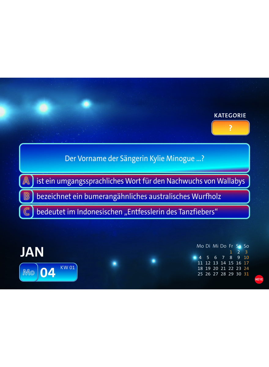 Auf diesem Bild sehen Sie das Produktbild 4 f�r TAGESABREI�KALENDER WER WEISS DENN SOWAS? 2027 -