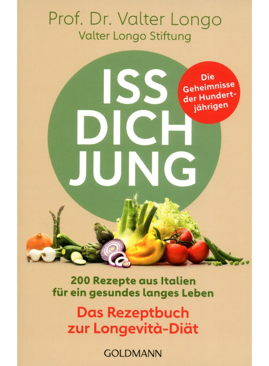 Auf diesem Bild sehen Sie das Produktbild 1 f�r ISS DICH JUNG - VALTER LONGO