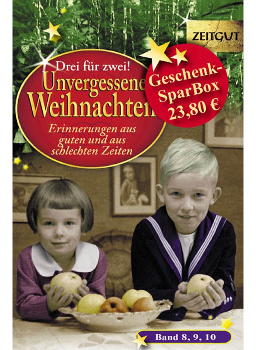Auf diesem Bild sehen Sie das Produktbild 1 f�r UNVERGESSENE WEIHNACHTEN - GESCHENK-SPARBOX