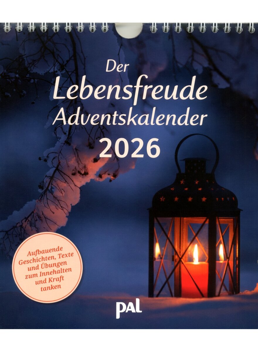 Auf diesem Bild sehen Sie das Produktbild 1 f�r DER LEBENSFREUDE ADVENTS- KALENDER 2026 -