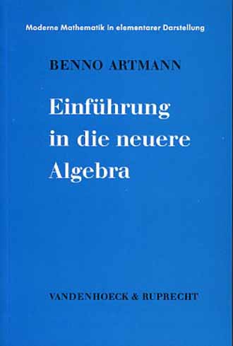 ARTMANN, EINF. NEUERE ALGEBRA