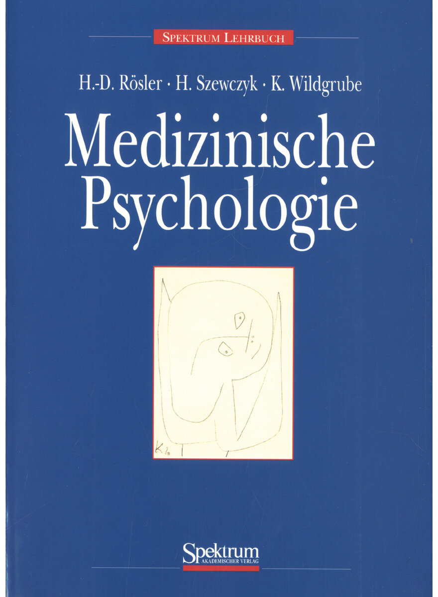 RSLER, MEDIZINISCHE PSYCHOLOGIE