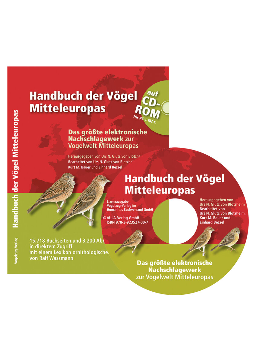 HB VGEL MITTELEUROPAS CD-ROM