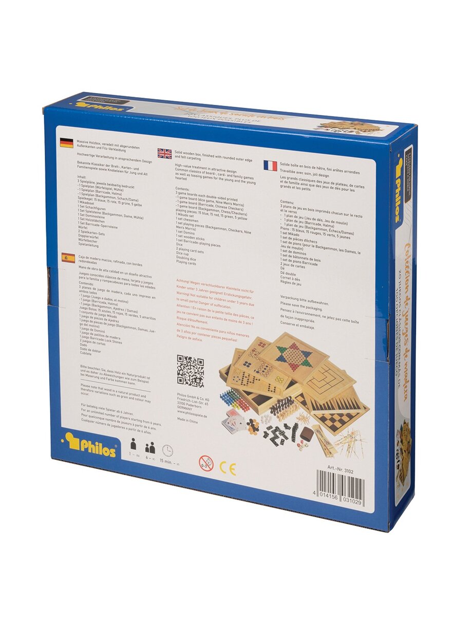 Auf diesem Bild sehen Sie das Produktbild 3 fr SPIELESAMMLUNG AUS HOLZ