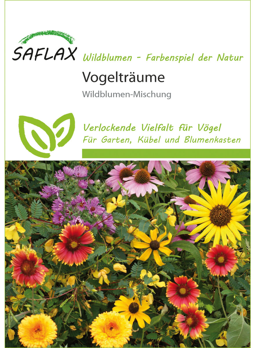 Auf diesem Bild sehen Sie das Produktbild 1 fr VOGELTRUME WILDBLUMEN-SAMEN