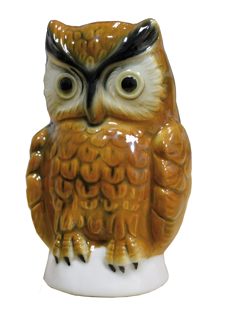 PORZELLANFIGUR EULE HERTA