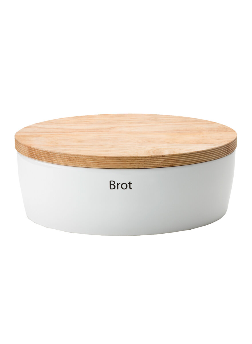Auf diesem Bild sehen Sie das Produktbild 1 fr BROTTOPF KERAMIK OVAL MIT