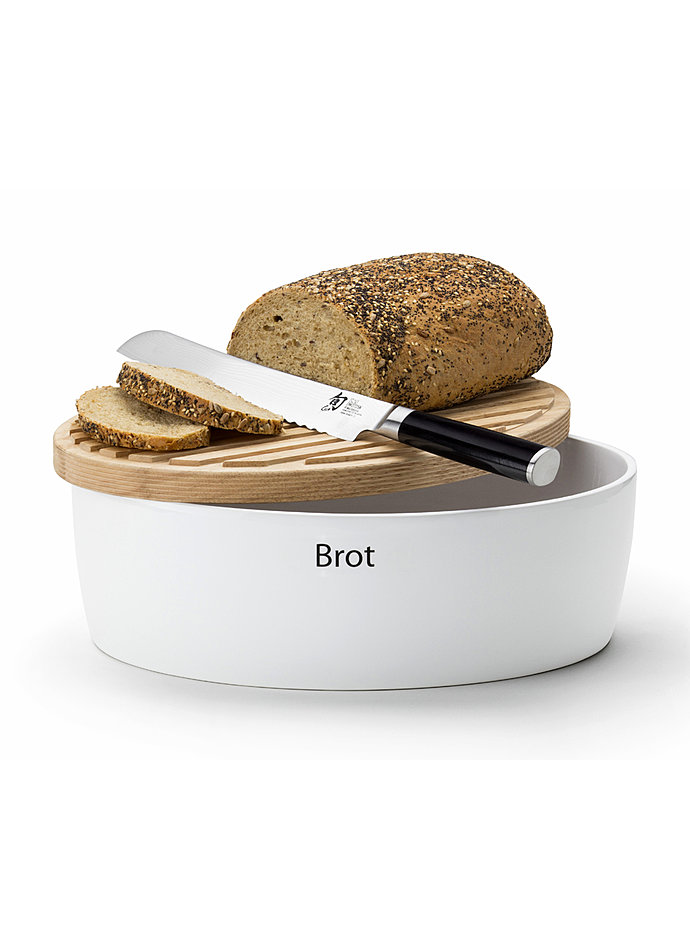 Auf diesem Bild sehen Sie das Produktbild 2 fr BROTTOPF KERAMIK OVAL MIT