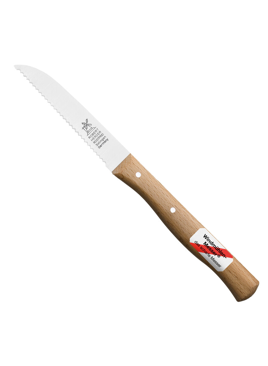 Auf diesem Bild sehen Sie das Produktbild 1 fr GEMSEMESSER KLASSIKER WELLENSCHLIFF GRIFF ROTBUCHE