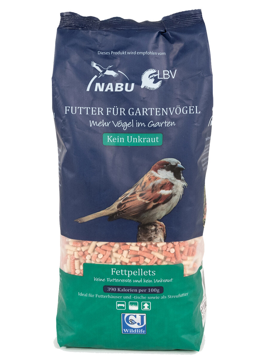 FETTPELLETS VOGELFUTTER 1 KG