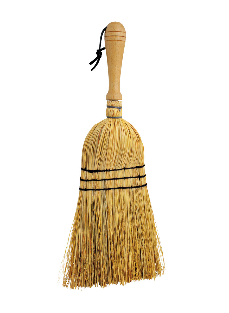 Auf diesem Bild sehen Sie das Produktbild 1 fr REISSTROH-BESEN MIT HOLZGRIFF