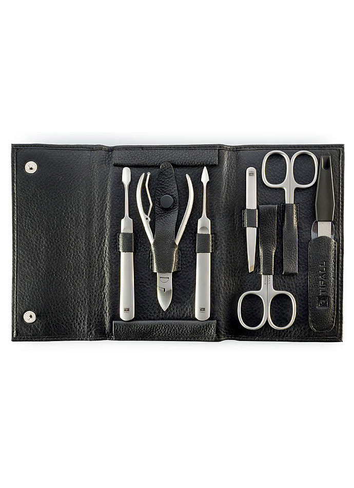 Auf diesem Bild sehen Sie das Produktbild 2 fr MANIKRE-SET IM ECHTLEDER-ETUI