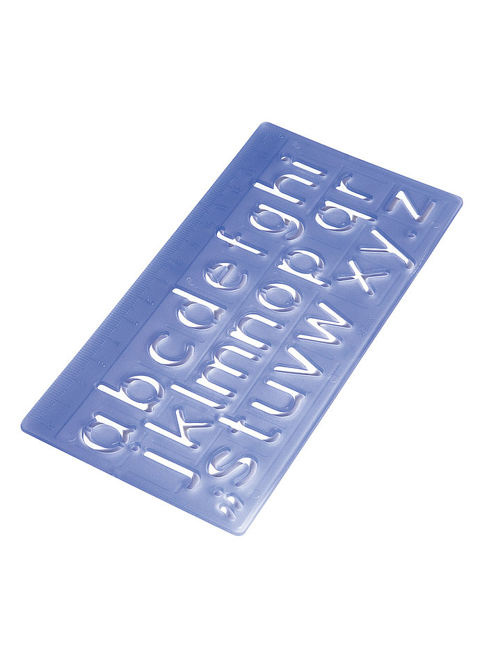 Auf diesem Bild sehen Sie das Produktbild 2 fr SCHRIFTSCHABLONEN-SET