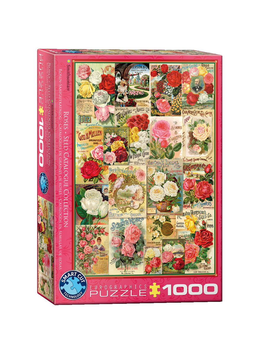 PUZZLE ROSEN-SAATGUTKATALOG 1000 TEILE