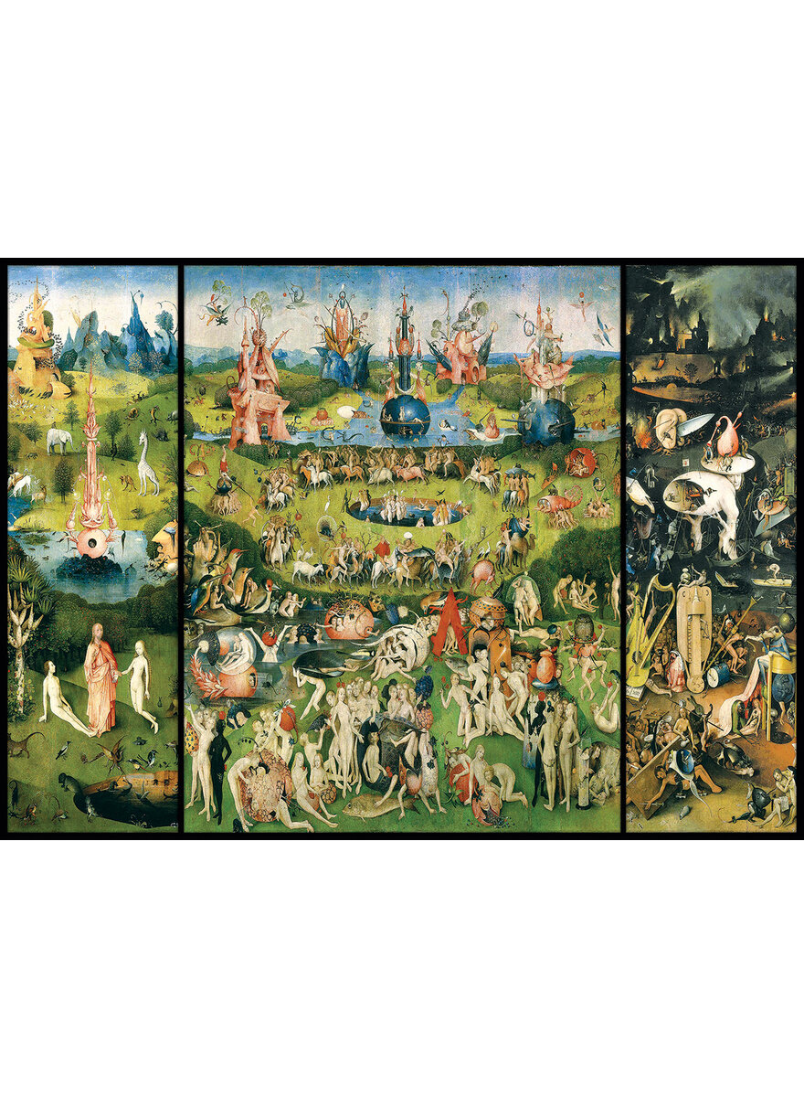 PUZZLE HIERONYMUS BOSCH: DER GARTEN DER LSTE - 1000 TEILE Bild 2