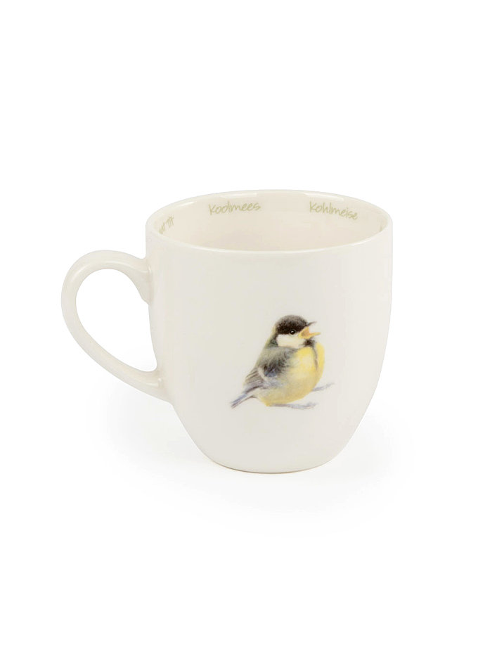 Auf diesem Bild sehen Sie das Produktbild 2 fr VOGELTASSE KOHLMEISE - ELWIN VAN DER KOLK