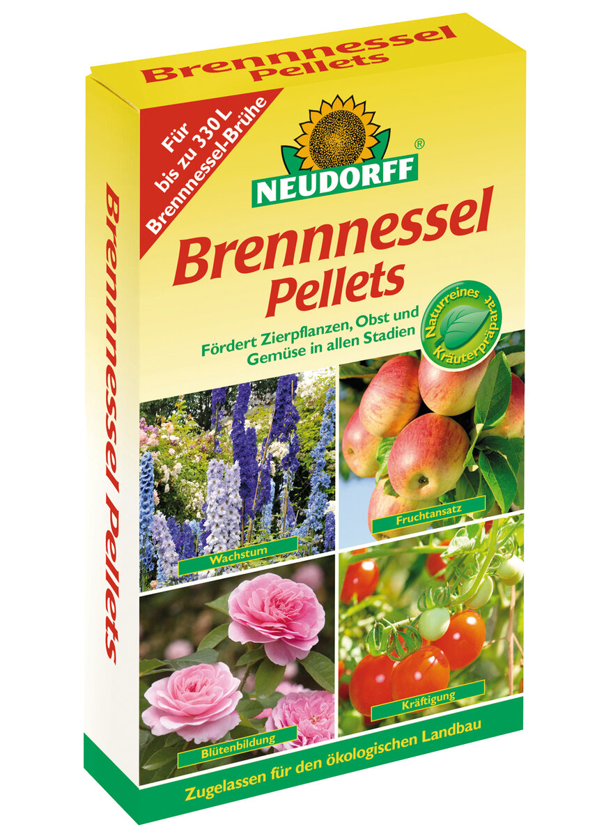 Auf diesem Bild sehen Sie das Produktbild 1 fr BRENNNESSEL-PELLETS 500 G.