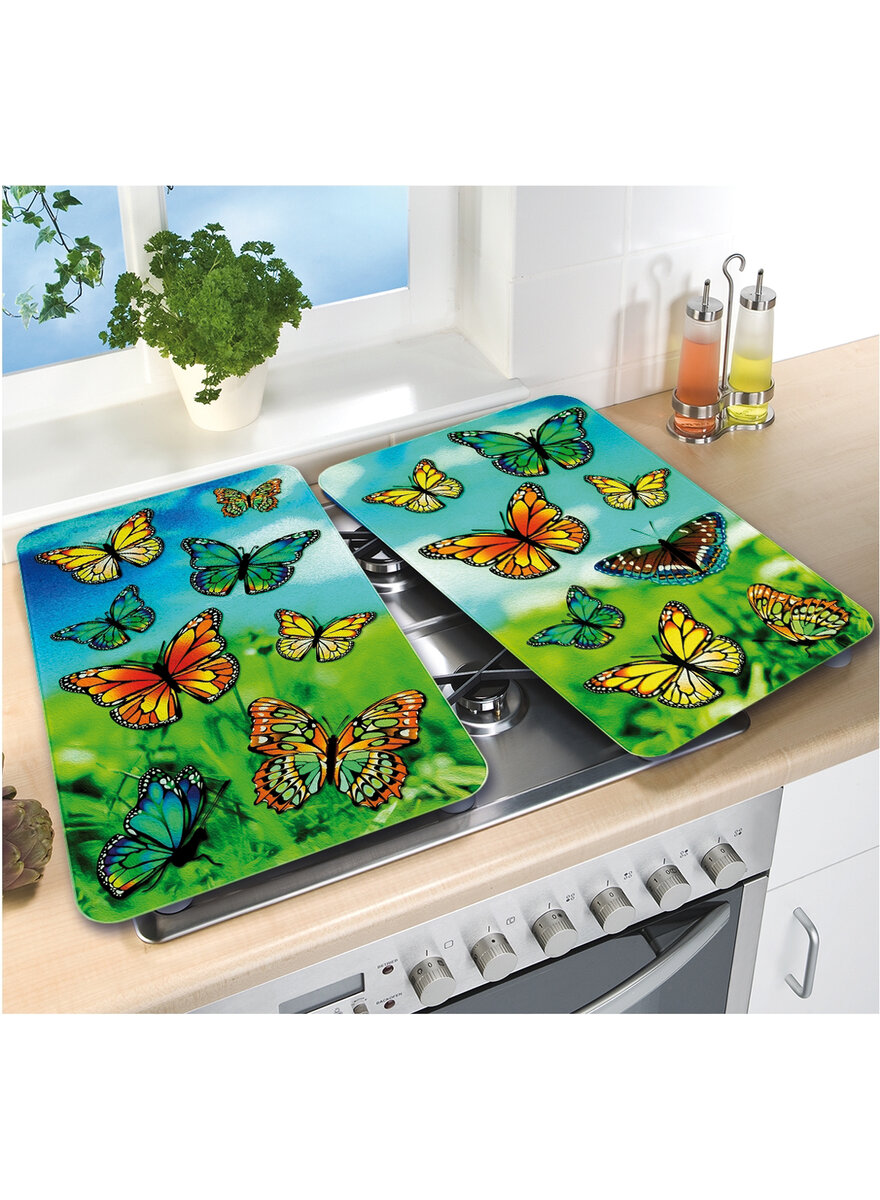 ABDECKPLATTEN SCHMETTERLINGE