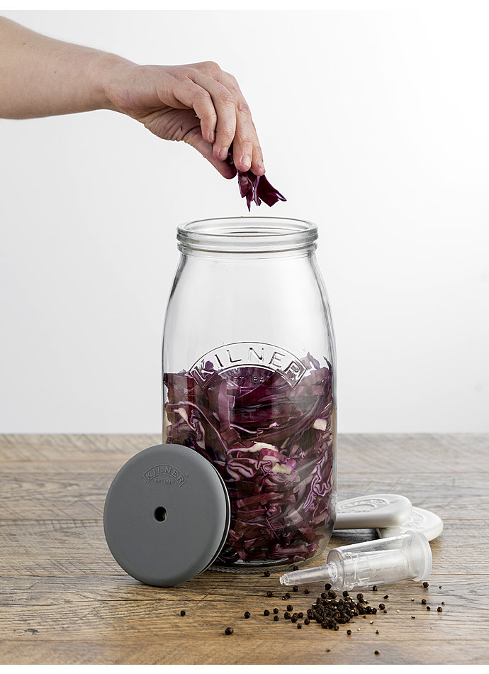 Auf diesem Bild sehen Sie das Produktbild 3 fr KILNER FERMENTIER-SET