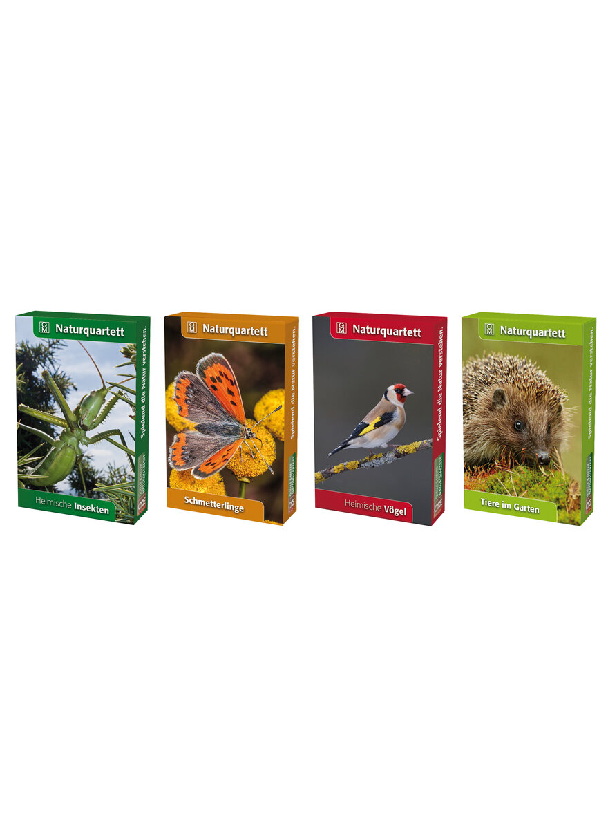 NATURQUARTETT 4ER-SET TIERE