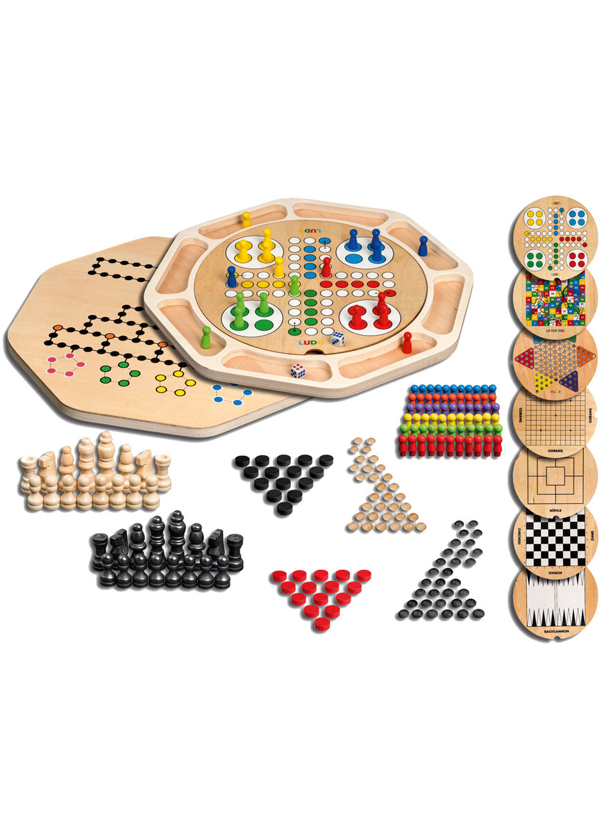 Auf diesem Bild sehen Sie das Produktbild 1 fr HOLZ-SPIELESAMMLUNG